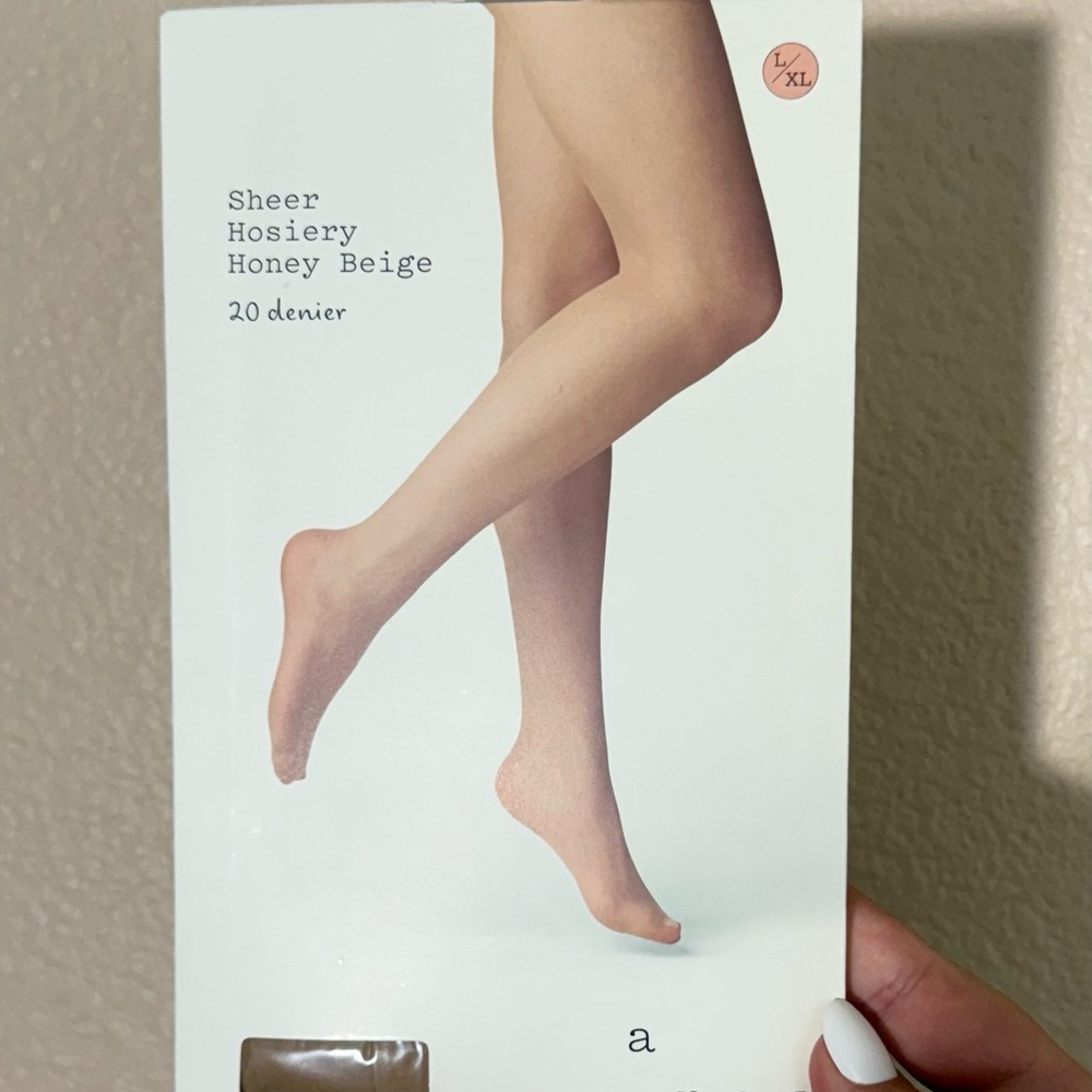 Sheer Honey Beige Hosiery